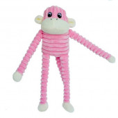 ZippyPaws Spencer the Monkey pink 